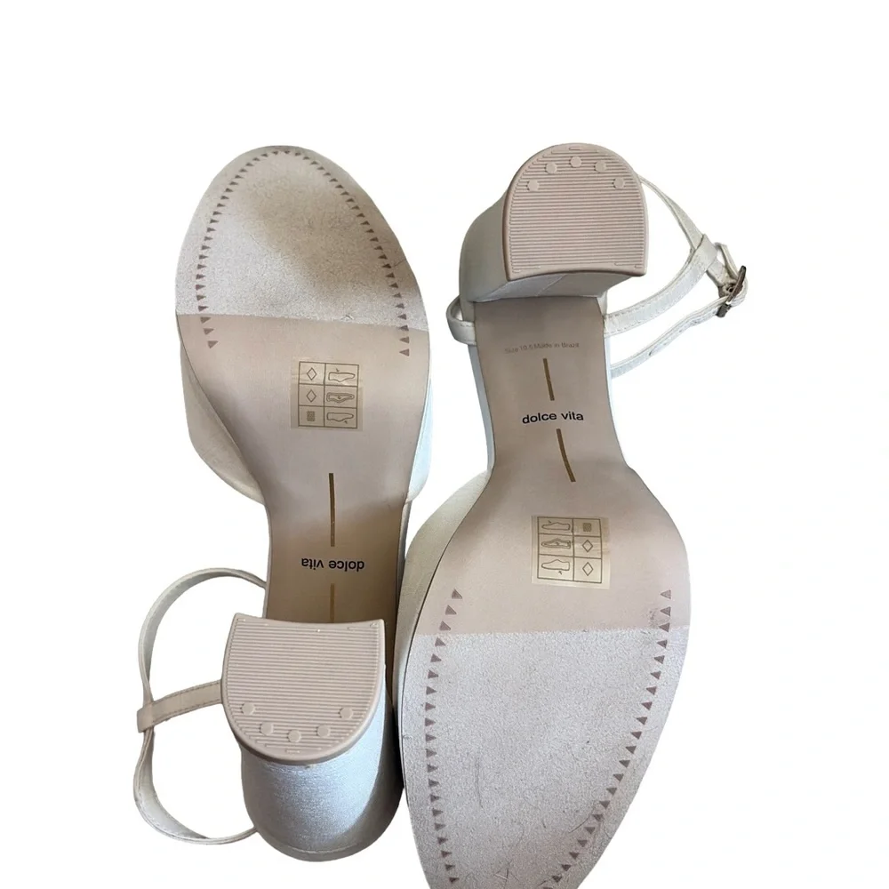 Dolce‎ Vita Claud platform satin heels